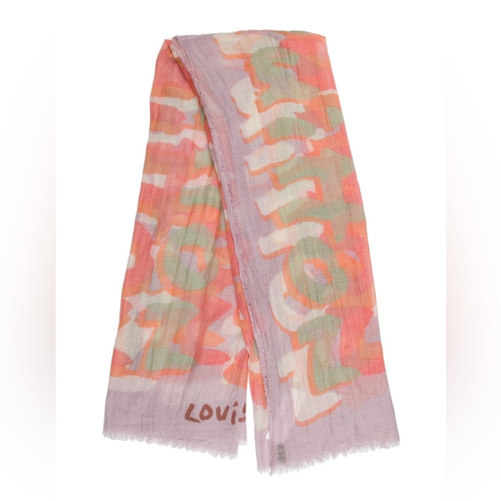 Louis Vuitton Stephen Sprouse cashmere shawl 🪸